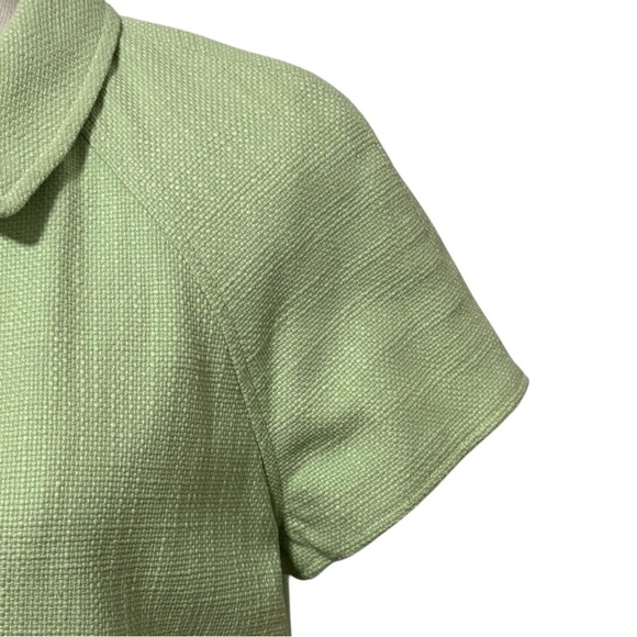 TALBOTS - SIZE 14P - SPRING STYLE SUIT JACKET - GREEN - EXCELLENT CONDITION - Picture 3 of 9